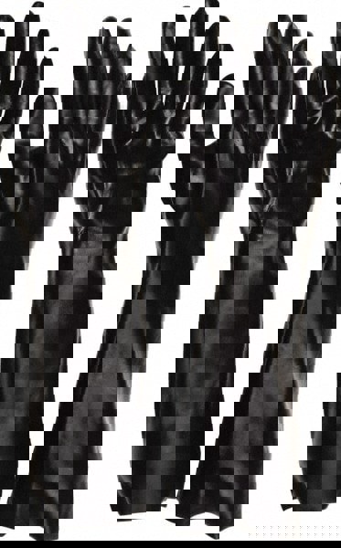 Single Dipped PVC Gloves, Smooth, Interlock Lined, 18